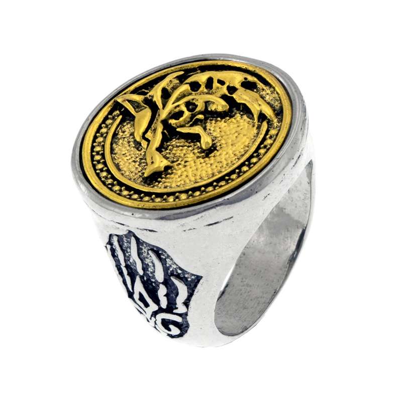 انگشتر مردانه برانت طرح ویچر انگشتر مردانه برانت طرح ویچر