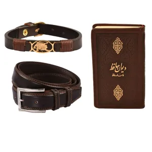 ست هدیه طرح تولد مرداد  کهن چرم  مدل m101- 5