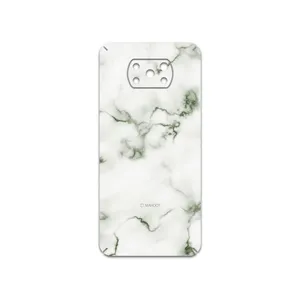 MAHOOT Blanco-Smoke-Marble Cover Sticker for Xiaomi Poco X3 NFC