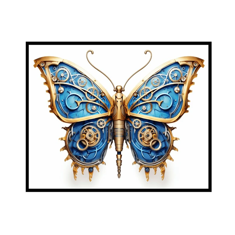 پوستر مدل پروانه مکانیکی