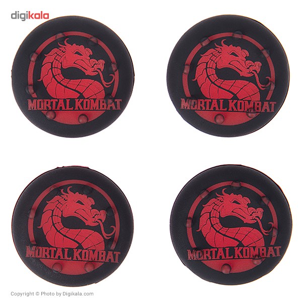 روکش سیلیی آنالوگ استیک مدل Mortal Kombat Logo