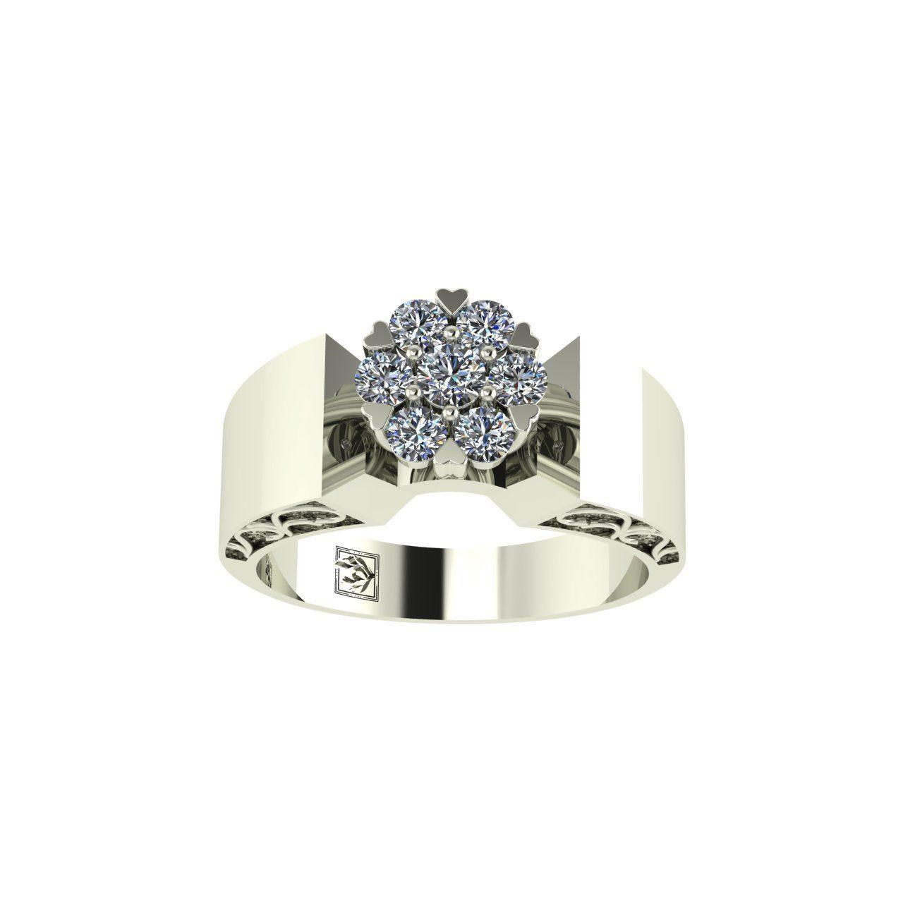 انگشتر طلا اونیکست مدل 2305