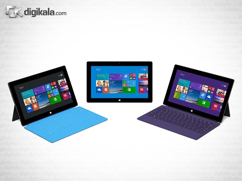 تبلت مایکروسافت مدل Surface Pro 2 به همراه کیبورد ظرفیت 128 گیگابایت main 1 7