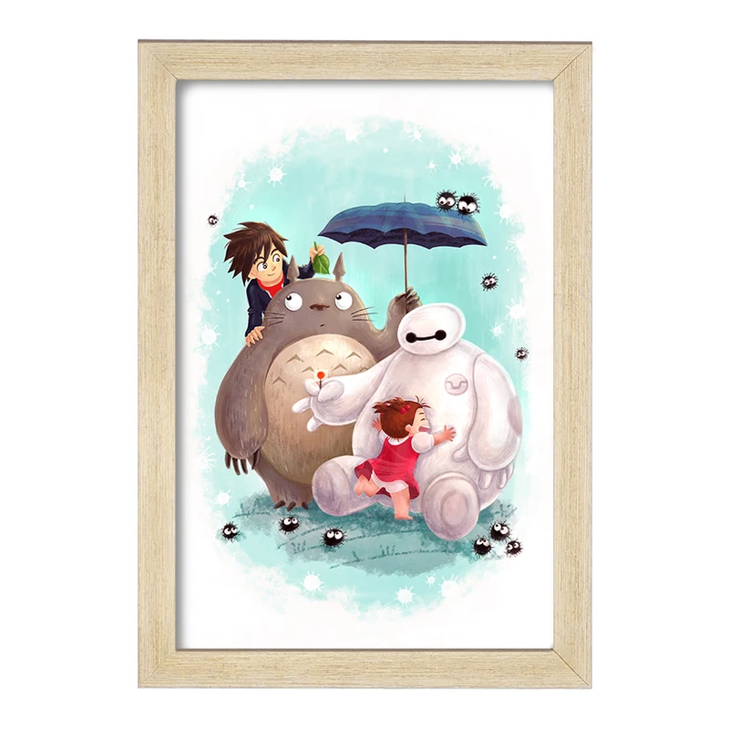تابلو خندالو مدل انیمه توتورو (Totoro) کد F2142
