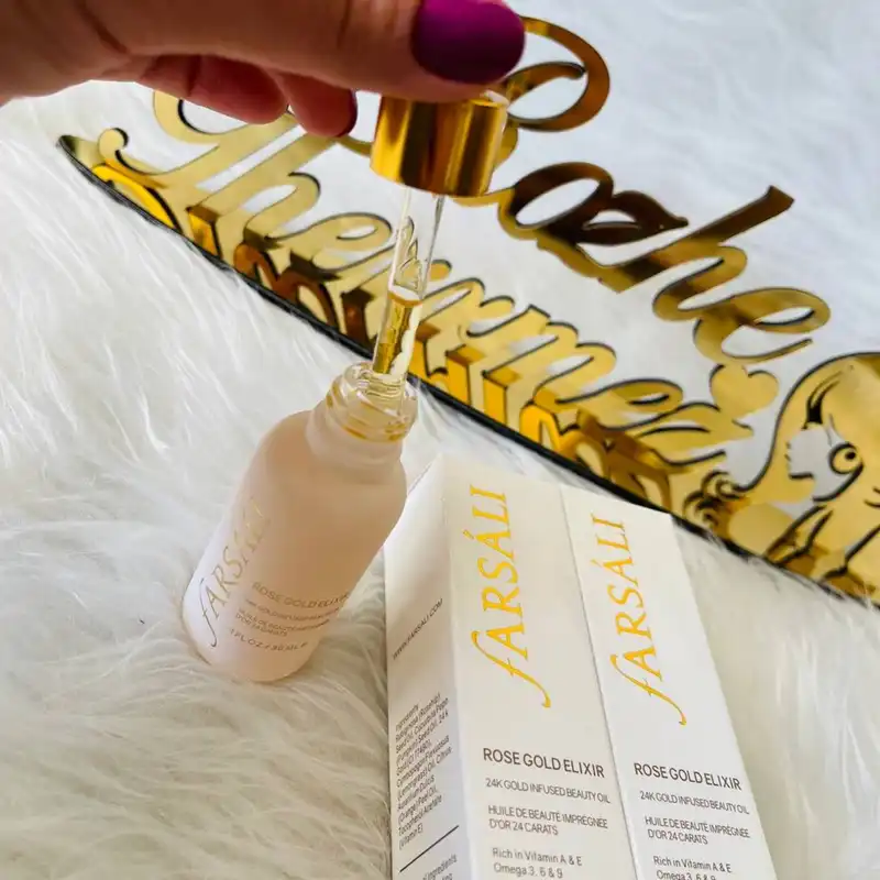 پرایمر فارسالی مدل Rose gold حجم 30 میلی لیتر