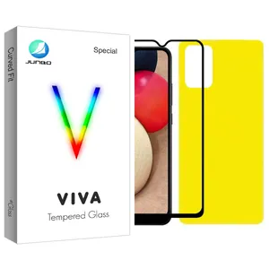 Junbo Viva Glass Back Protector For Samsung Galaxy A02s