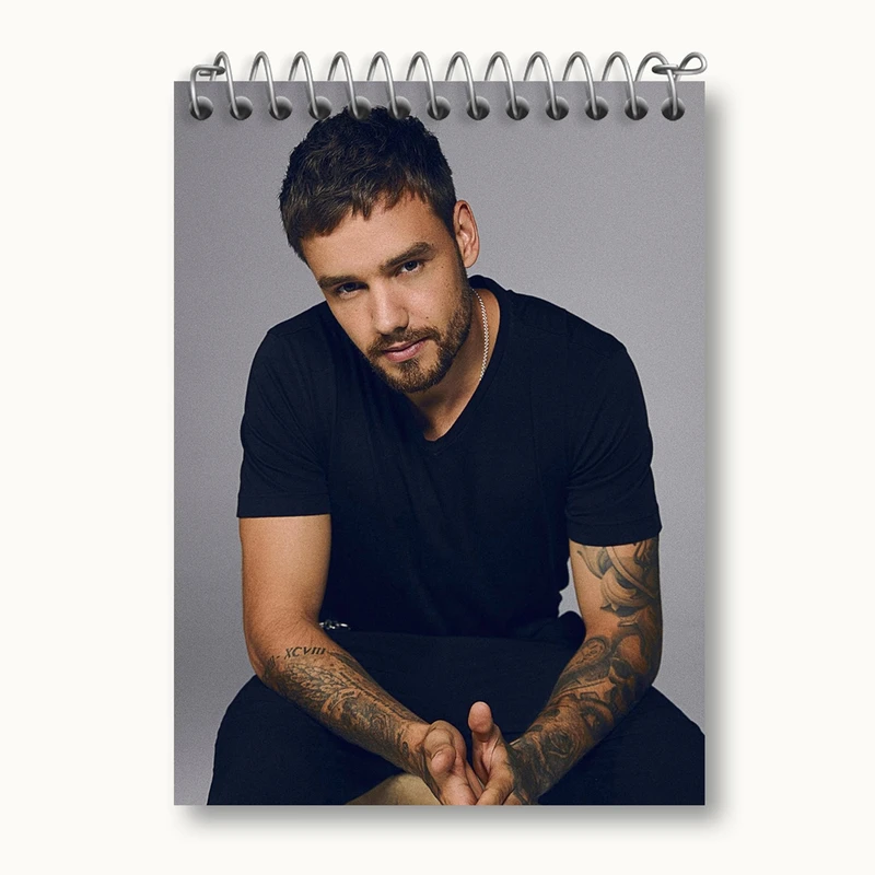 دفتر یادداشت 50 برگ خندالو مدل لیام پین گروه موسیقی وان دایرکشن One Direction کد 18905