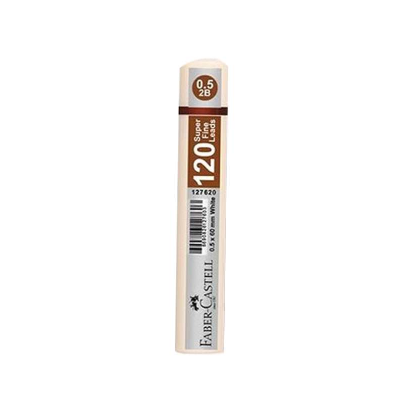 نوک مدادنوکی 0.5 میلی متری فابرکاستل مدل Superfine -120lead- W نوک مدادنوکی 0.5 میلی متری فابرکاستل مدل Superfine -120lead- W