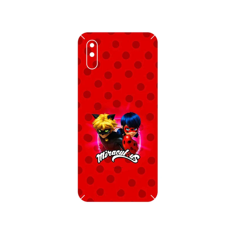برچسب پوششی ماهوت مدل Ladybug and Cat Noir مناسب برای گوشی موبایل آنر 9A