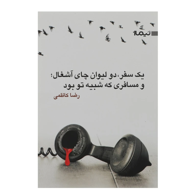 کتاب یک سفر دو لیوان چای آشغال و مسافری که شبیه تو بود اثر رضا کاظمی