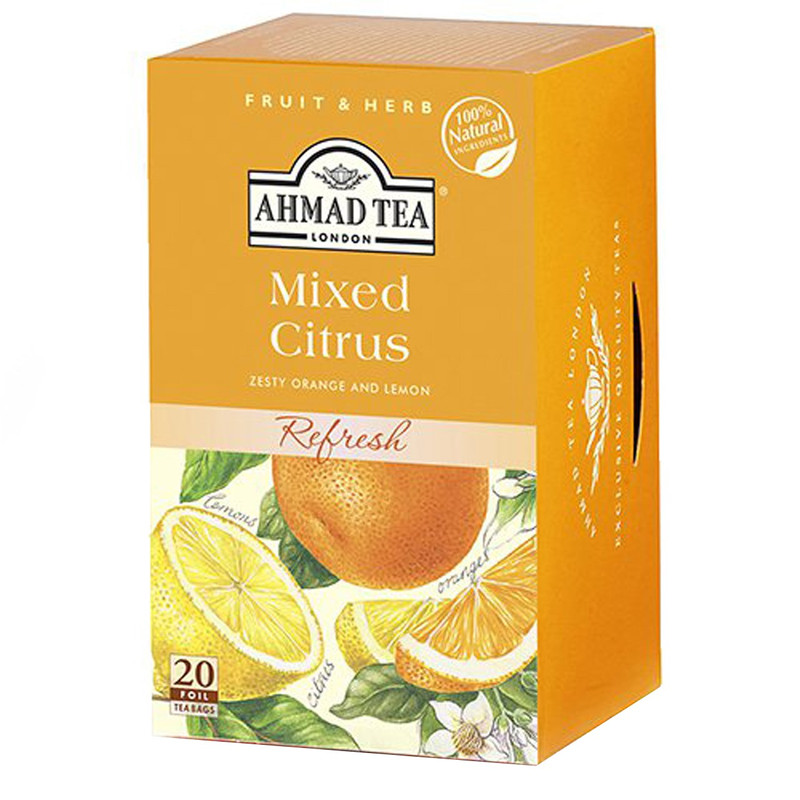 بسته دمنوش چای احمد مدل Mixed Citrus