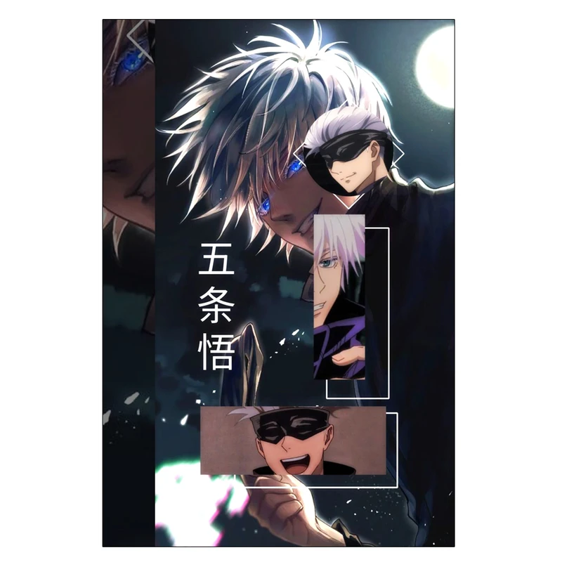 پوستر مدل گوجو ساتورو طرح انیمه جوجوتسو کایسن Jujutsu Kaisen کد 248
