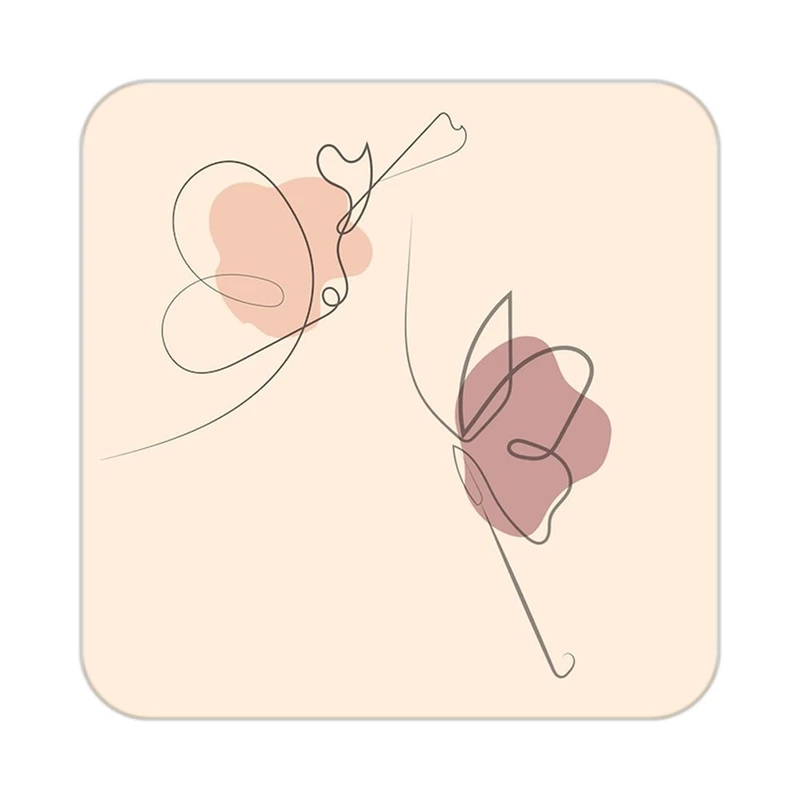 زیر لیوانی کاکتی طرح عاشقانه مدل mp40813