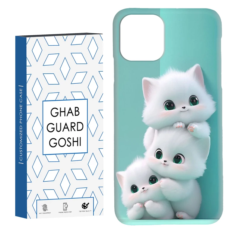 کاور قاب گارد گوشی طرح پیشی کد Dimo-359 مناسب برای گوشی موبایل اپل  IPHONE 11