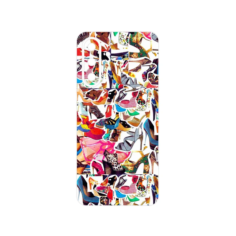برچسب پوششی ماهوت مدل Collage of High heel Shoes مناسب برای گوشی موبایل سامسونگ Galaxy A36