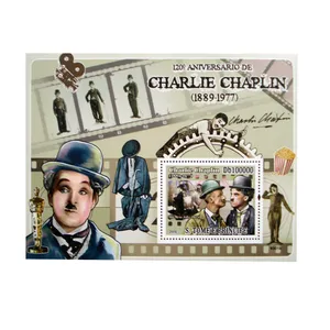 تمبر یادگاری مدل چارلی چاپلین کد F-917