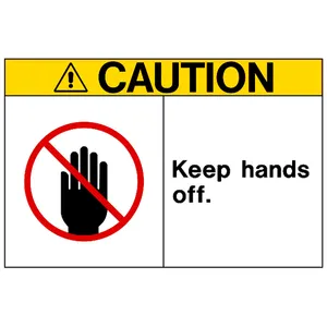 برچسب خودرو مدل دستت نزن کد 10