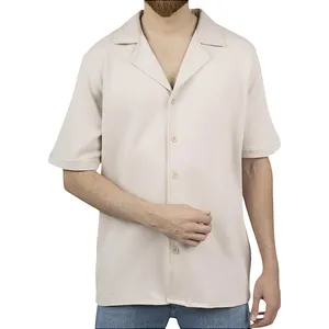 پیراهن آستین کوتاه یقه برگردان مردانه مدل MDSS-CH2827