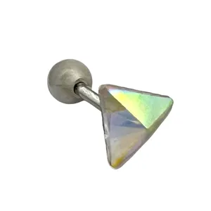 پیرسینگ گوش زنانه مدل مثلث کد P4740