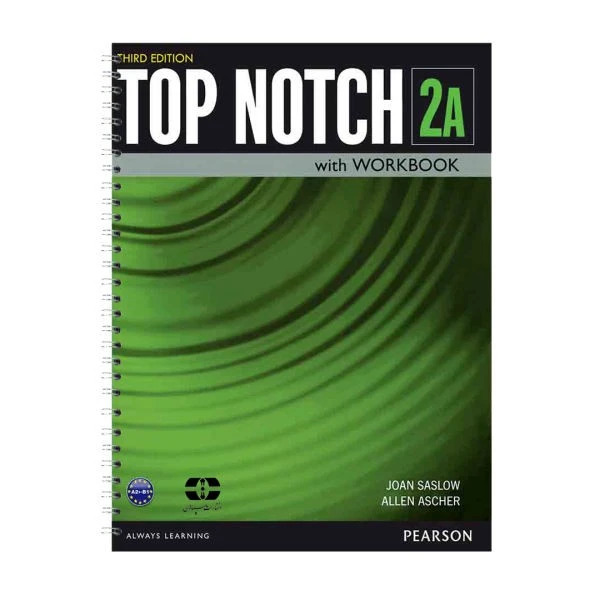 کتاب Top Notch 3rd 2A اثر Joan Saslow and Allen Ascher انتشارات سپاهان
