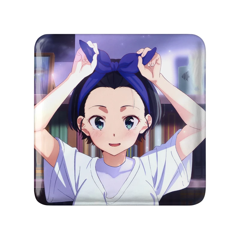 پیکسل خندالو طرح روکا انیمه کانوجو اوکاری مدل مربعی کد 34866