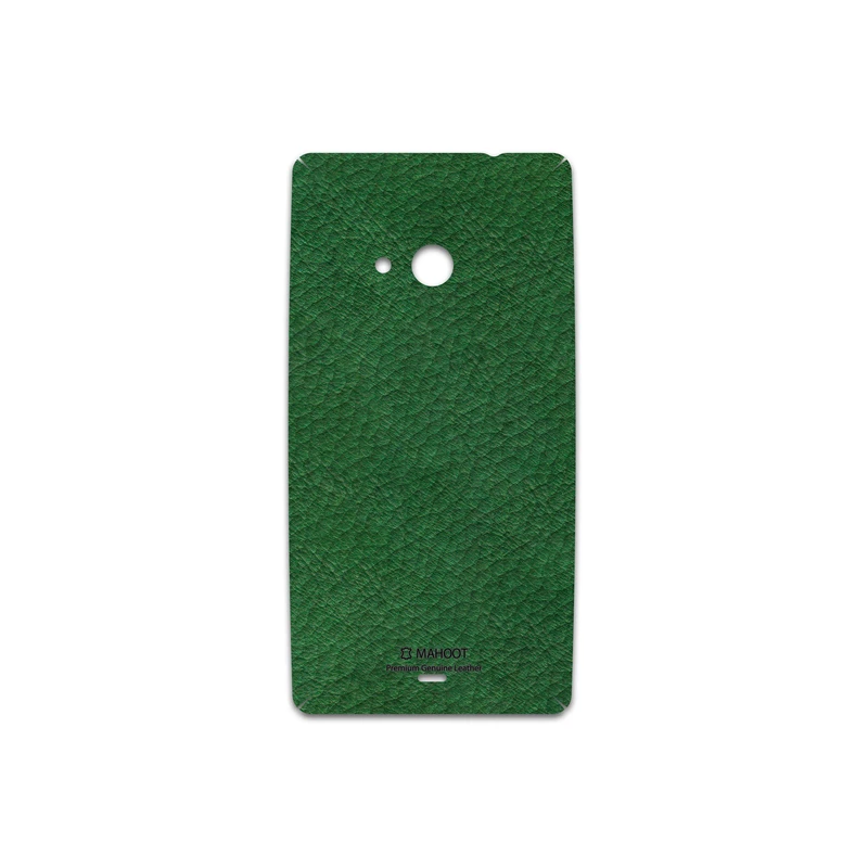 برچسب پوششی ماهوت مدل Green-Leather مناسب برای گوشی موبایل مایکروسافت Lumia 535