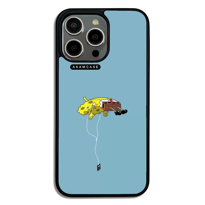 کاور آکام مدل AMC-WA15PROMAX-SPONGE BOB1 مناسب برای گوشی موبایل اپل iPhone 15 Pro Max