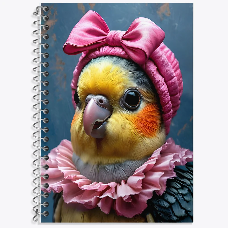 دفتر لغت 50 برگ خندالو طرح عروس هلندی کد F8145