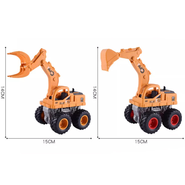 ماشین بازی مدل Construction  کد 39-2018  بسته دو عددی