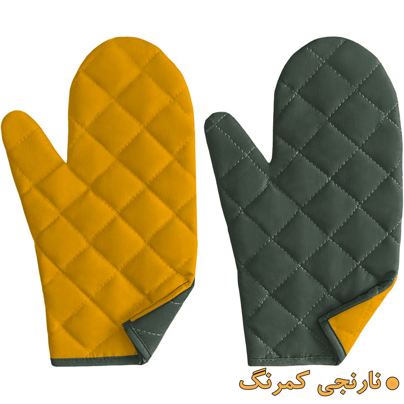 دستکش فر راولا کد N109 مجموعه 2 عددی