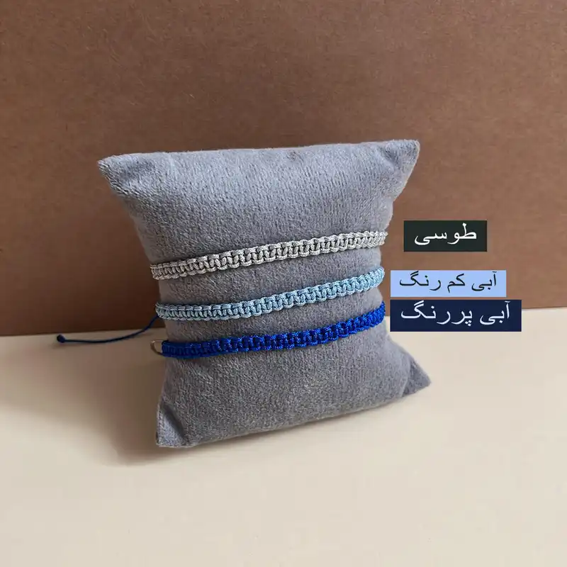 دستبند زنانه مدل بافت