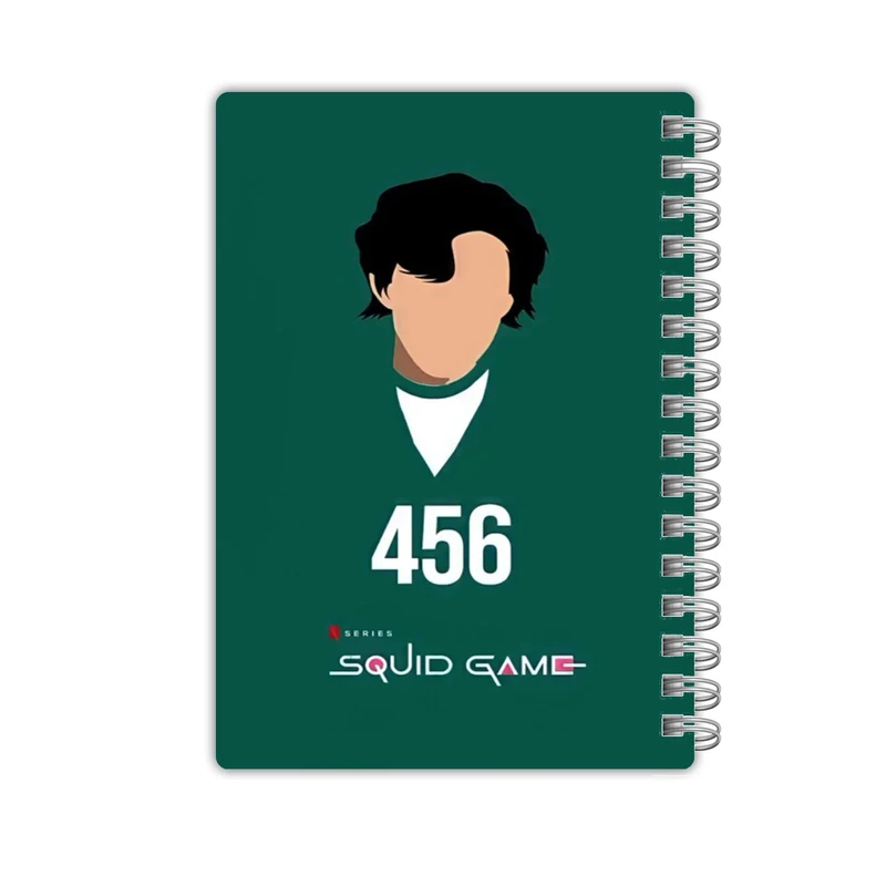 دفترچه یادداشت 50 برگ مدل Squid Game کد 2162