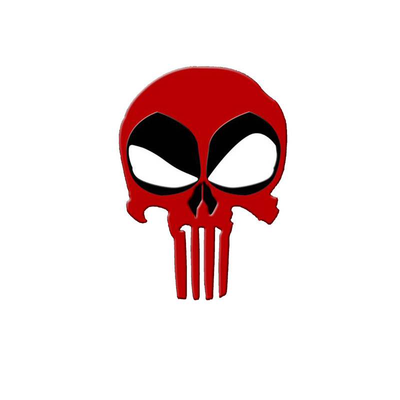 استیکر لپ تاپ و موبایل مدل سریال طرح پانیشر مارول مجازاتگر Punisher Marvel کد 4103