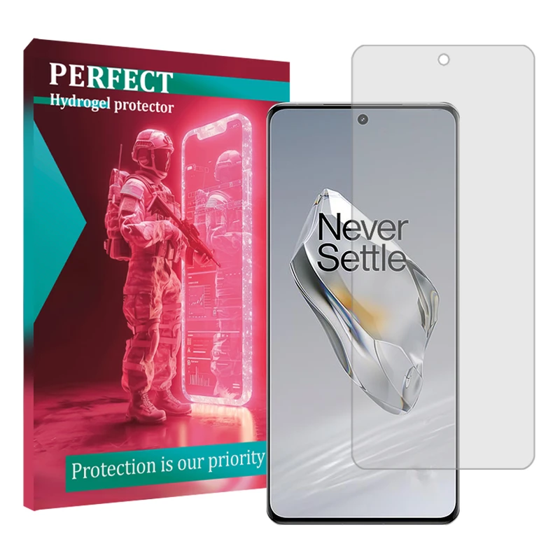 محافظ صفحه نمایش شفاف پرفکت مناسب برای گوشی موبایل وان پلاس 12