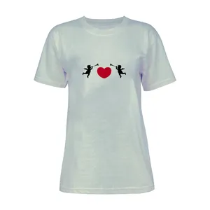 تی شرت آستین کوتاه زنانه مدل فرشته ها کد کد K15 T