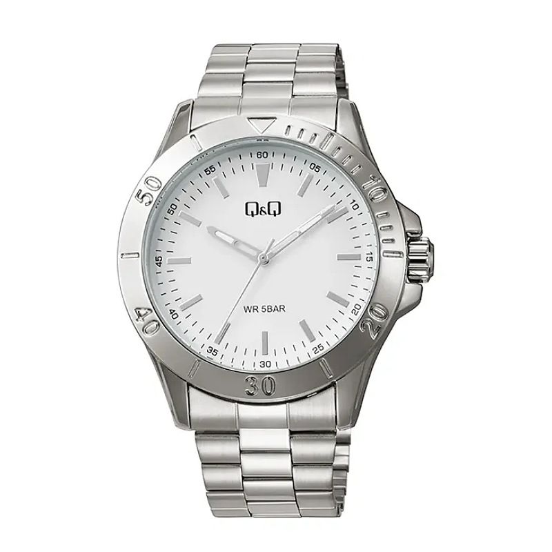 ساعت مچی عقربه‌ای کوارتز مردانه کیو اند کیو مدل Q07C-002PY -  - 1