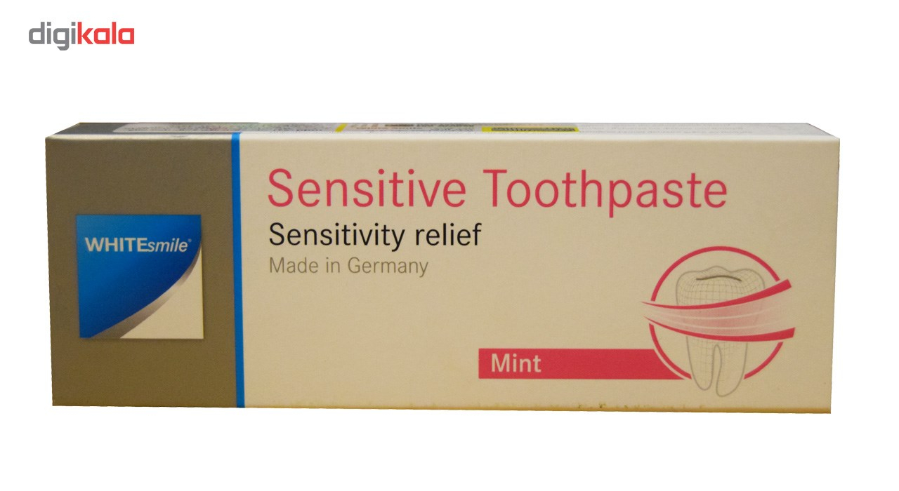 خمیر دندان وایت اسمایل مدل نعنایی