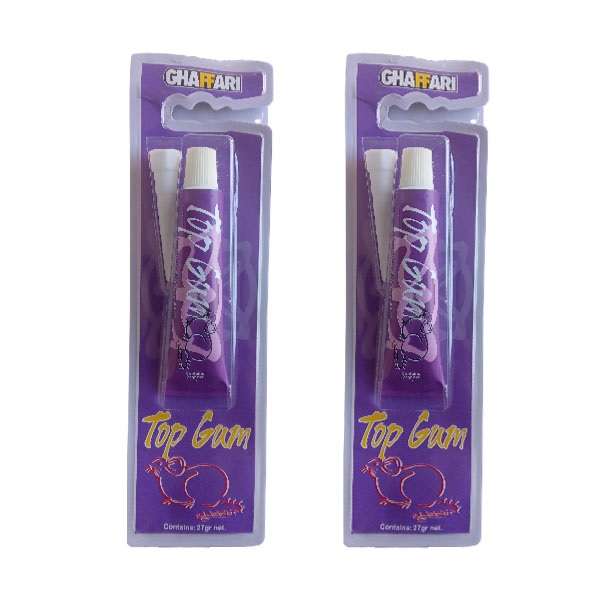 چسب موش غفاری مدل Top Gum وزن 30 گرم مجموعه دو عددی
