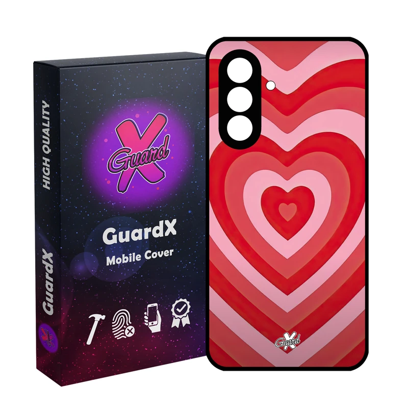 کاور گارد ایکس طرح قلب مدل 10511 مناسب برای گوشی موبایل سامسونگ Galaxy S25 FE