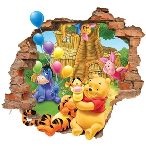 Zhivar Pooh and Friends 3 3D Wall Sticker