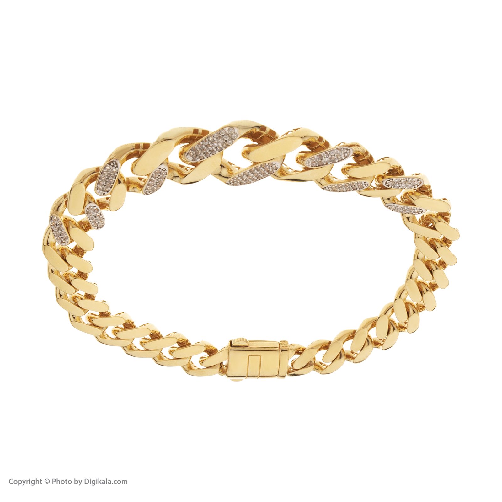 دستبند طلا 18 عیار زنانه مایا ماهک مدل MB1197 -  - 5