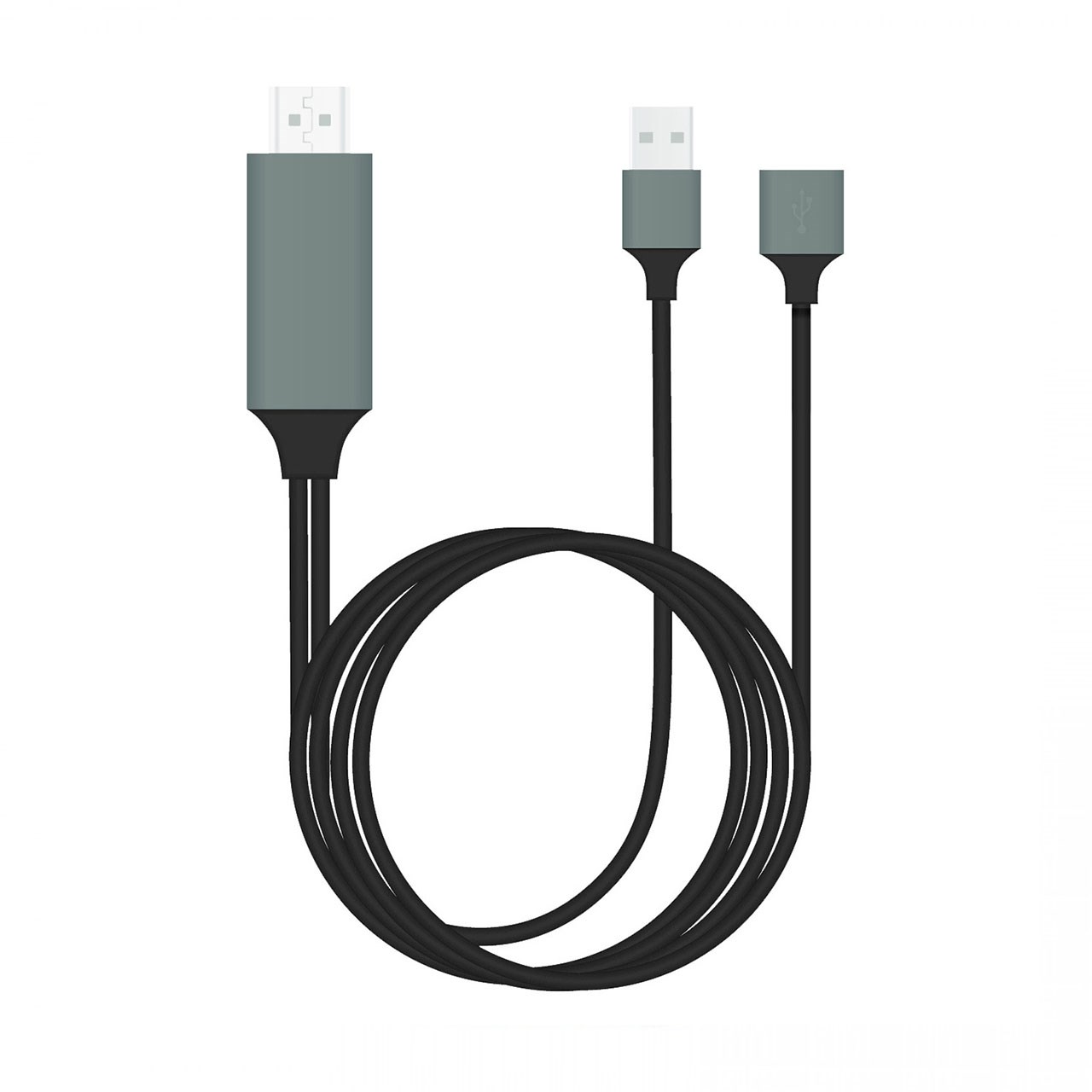 کابل تبدیل USB به HDMI مدل 3in1 HDTV