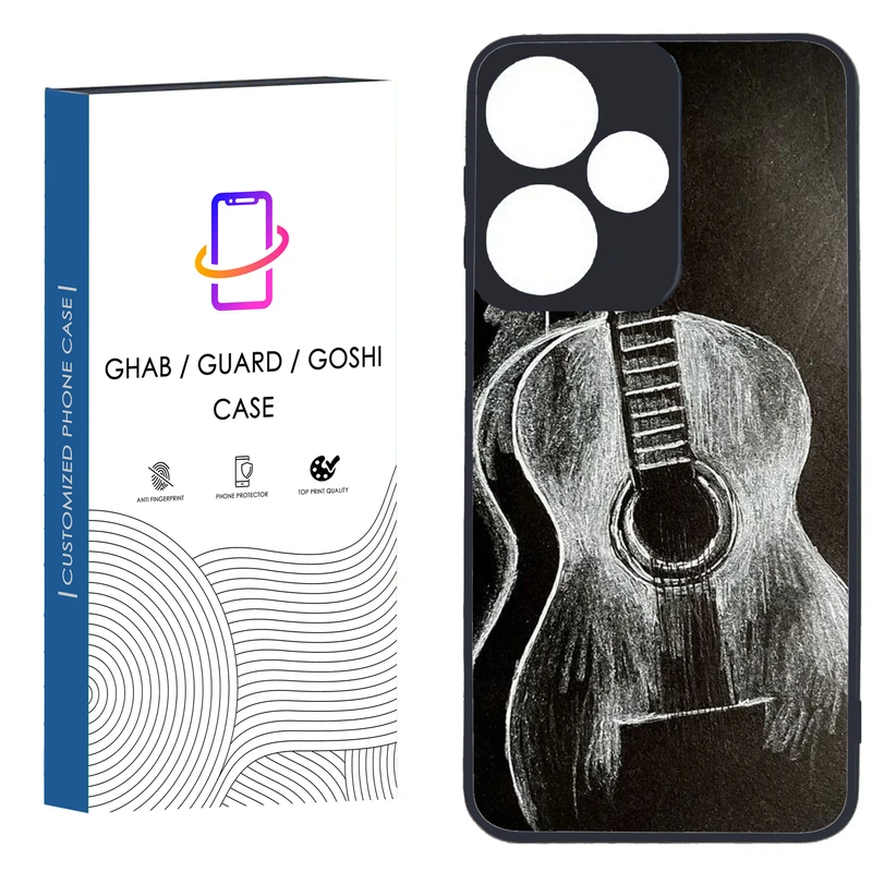 کاور قاب گارد گوشی طرح دخترانه کد 124 - TPU مناسب برای گوشی موبایل شیائومی Xiaomi Redmi 13