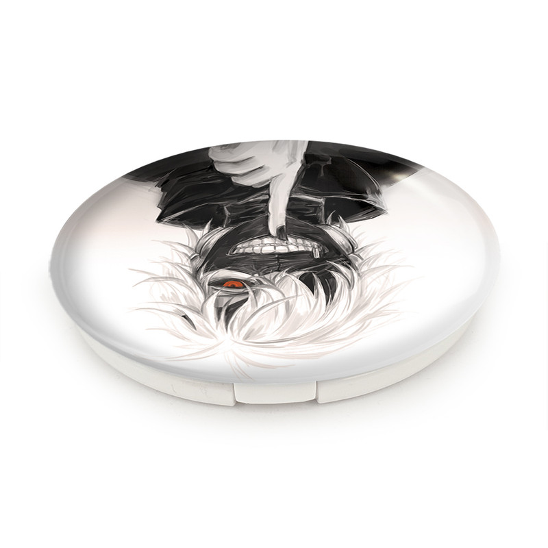 آینه جیبی خندالو طرح کانکی کن انیمه توکیو غول Tokyo Ghoul مدل تاشو کد 11901