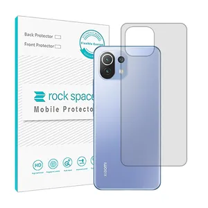 Transparent Rockspace HyGEL back cover suitable for Xiaomi Mi 11 Lite 4G mobile phone