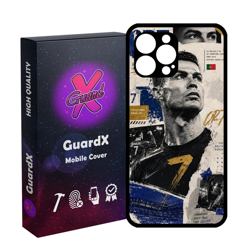 کاور گارد ایکس طرح CR7 مدل 11096 مناسب برای گوشی موبایل اپل iPhone 12 Pro