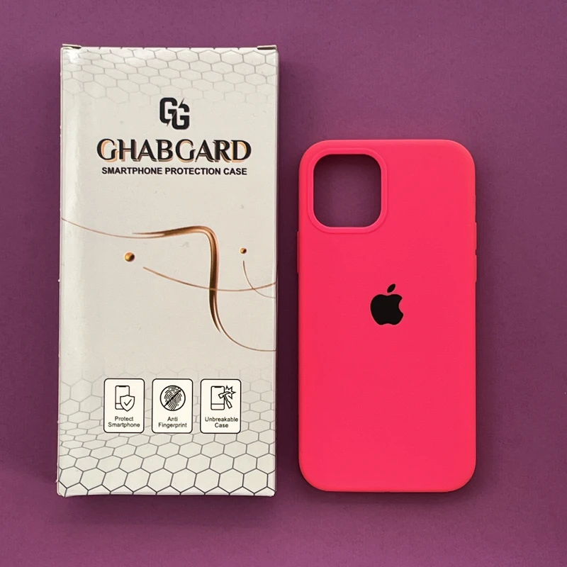کاور قاب گارد مدل سیلیکونی ساده مناسب برای گوشی موبایل اپل IPhone 12 / 12 PRO