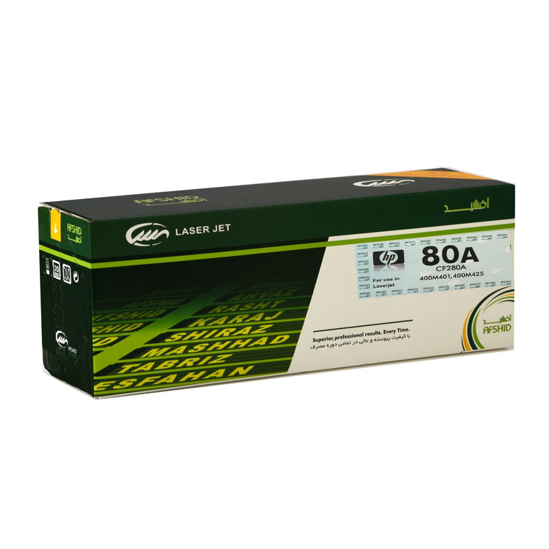 تونر مشکی آفشید مدل 80A