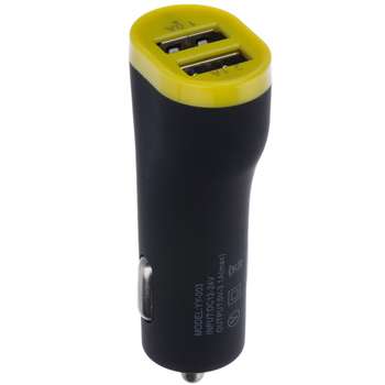 شارژر فندکی دبل متال مدل YY-003