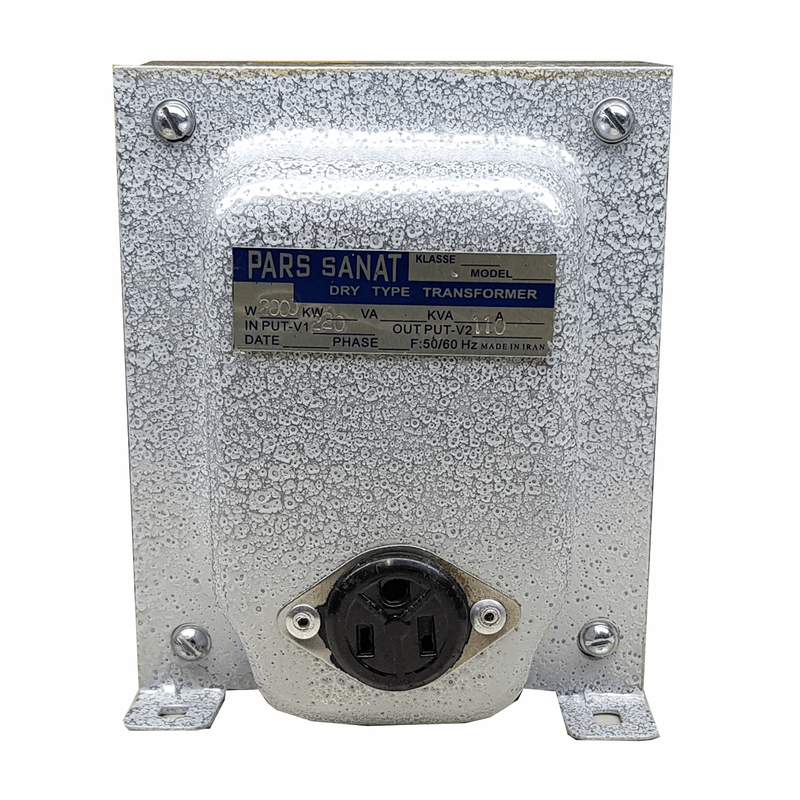 منبع تغذیه پارس صنعت مدل 220V-TO-110V-2000W منبع تغذیه پارس صنعت مدل 220V-TO-110V-2000W